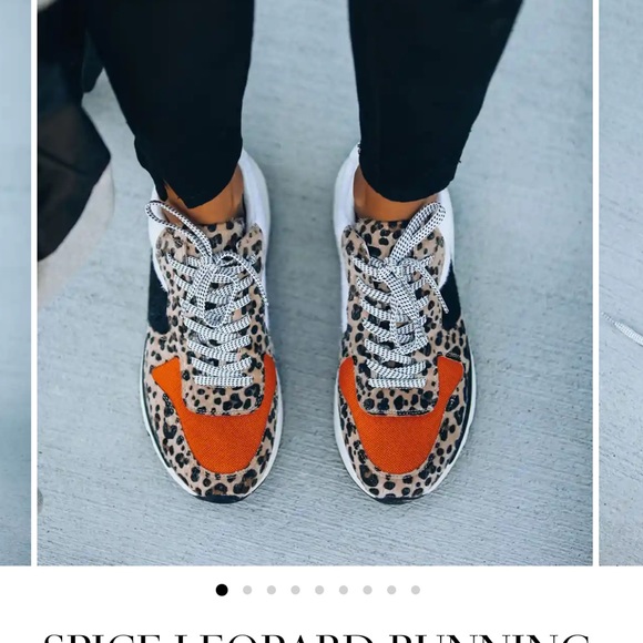 Vici Shoes - Vici leopard oasis society tennis shoes sneakers
